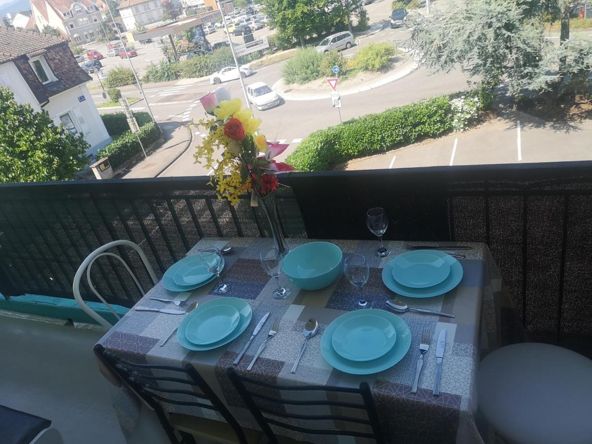 Bel Appartement, Grand Balcon Et Parking Prive Sélestat Dış mekan fotoğraf